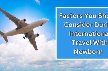 International Travel With Newborn: Key Things to Consider international travel with newborn